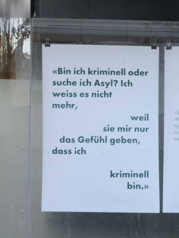 Früchtlingsbriefe, Stadt, Dienstag, 17&nbsp;Uhr