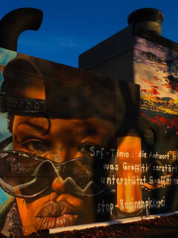 Graffiti (Legal) – Srf Timo, Stadt, Dienstag, 17&nbsp;Uhr