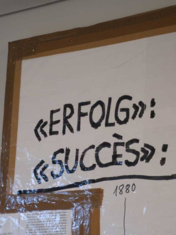 Thomas Hirschhorn – Succès, Ausstellung, Stadt, Freitag, 17&nbsp;Uhr