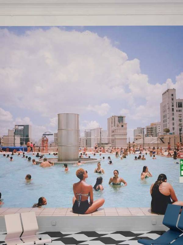 Roof Brazil, Stadt, aussen, 17 Uhr,&nbsp;Mittwoch