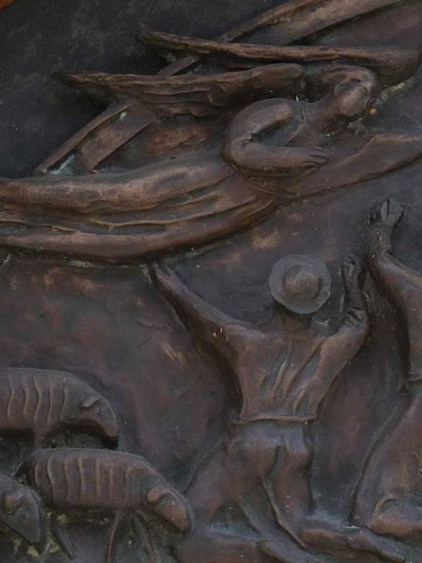 Türe Jesus, Stadt, aussen, 17 Uhr,&nbsp;Donnerstag